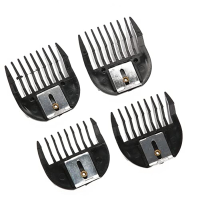 SALUTUYA Accesorios para Corte de Cabello, Juego de Peine Guía un Buen Compañero para Tijeras Eléctricas con 4 Tamaños Diferentes Y Apariencia Exquisi