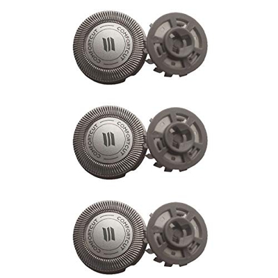 Tomshi 3 Uds, Cortador de Cabezal de Afeitado, Cabezal de Afeitadora de Repuesto para S1000 S1010 S1020 S1050 S1060