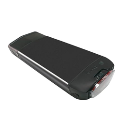 WILLQ Batería Ebike 36V 12.5AH 15AH 16AH Batería de Iones de Litio Paquete de batería Trasera con Cargador para Bicicleta eléctrica 36V 650W 450W 250W en oferta