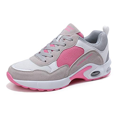 Padgene Zapatillas Mujer Antideslizante de Running Casual Transpirable Moda Ligero Zapatos Deportivos para Correr, Fitness, Gimnasio, Calzados para Co