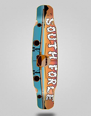South Force Skate Skateboard Longboard Deck Mix Bamboo 46x9 Plane