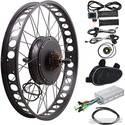FYLZW Kit De Bicicleta Eléctrica 26"Rueda Trasera 48V 1000W EBike Kit De Conversión, Motor De Cubo De Ciclismo con Controlador Inteligente para Bicicl en oferta