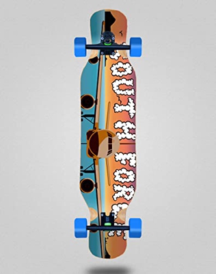 South Force Skate Skateboard Longboard Complete 46x10 Plane Air Force