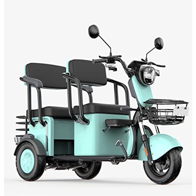 NICEYY Scooter eléctrico de Movilidad para Personas Mayores de 3 Ruedas, Triciclo de Scooter eléctrico, Scooter de Movilidad médica con batería eléctr