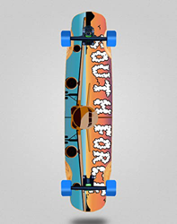 South Force Skate Skateboard Longboard Complete Mix Bamboo 38x8.45 Plane características