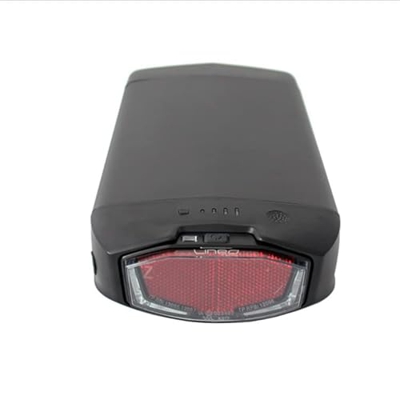 WILLQ Batería Bicicleta eléctrica 36V 12.5AH 15AH 16AH Paquete batería Litio 48V 10AH 12AH 12.8AH Batería de Bicicleta Trasera con Cargador para Bicic
