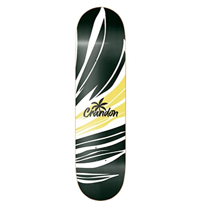 Crandon Tabla SKC-775-BRANCH-DECK Skateboard Profesional Solo Tabla + Lija, Madera de Arce canadienses 7 Capas Medidas 7,75" x 31"