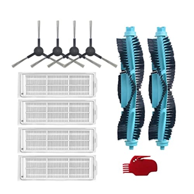 Cuidado de Pisos Compatible con Xiaomi Viomi SE V2 V2PRO V-RVCLM21B V3 Robot Aspirador Trapeador Cepillo Principal Filtro Cepillo Lateral Hogar y Coci