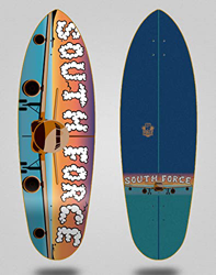 South Force monopatin Skate Skateboard surfskate Deck Tabla Plane 32 en oferta