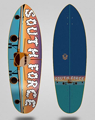 South Force monopatin Skate Skateboard surfskate Deck Tabla Plane 32