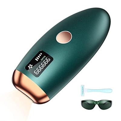 Vormor Depiladora de Luz Pulsada IPL,Depilación Especial para Hombres y Mujeres,Sistema de Depilación Láser Indoloro Dispositivo Profesional para Rost