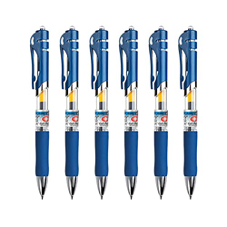 Bolígrafos de Tinta de Gel 0.5mm Boligrafos de Antideslizantes Punta de Bala 6 unidades Retráctiles Elegante Bolígrafos de Bola para Oficina/Escolar/H en oferta