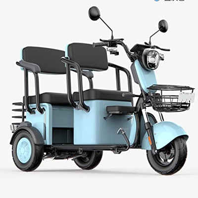 NICEYY Scooter eléctrico de Movilidad para Personas Mayores de 3 Ruedas, Triciclo de Scooter eléctrico, Scooter de Movilidad médica con batería eléctr