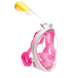 Gafas de Buceo Máscara de esnórquel for niños, Cara Completa, Gafas de Buceo Completamente secas, máscara antivaho de Cara Completa, respiración Nasal características