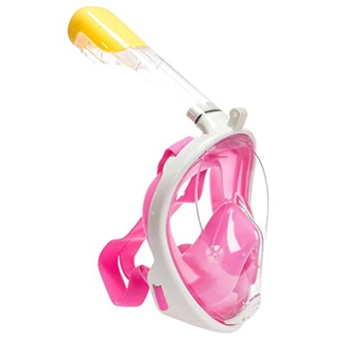 Gafas de Buceo Máscara de esnórquel for niños, Cara Completa, Gafas de Buceo Completamente secas, máscara antivaho de Cara Completa, respiración Nasal