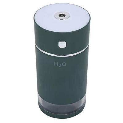 Mini Humidificador, Linda Niebla De Agua de Pulverización USB con Luz Nocturna, Apagado Inteligente Humidificador Portátil de 240 ML De 1,8 W para El 