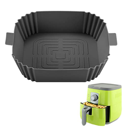 eslm Olla de Silicona para freidora de Aire - Food Safe Air freidoras Accesorios para hornos,Cesta Redonda para freidora de Aire para freidora de Aire características