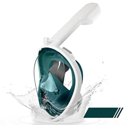 Gafas de Buceo Máscara de buceo Snorkel Full Dry Adult Generation Máscara de esnórquel enchufable Kit de ayuda for nadar Equipo Máscara de esnórquel c características