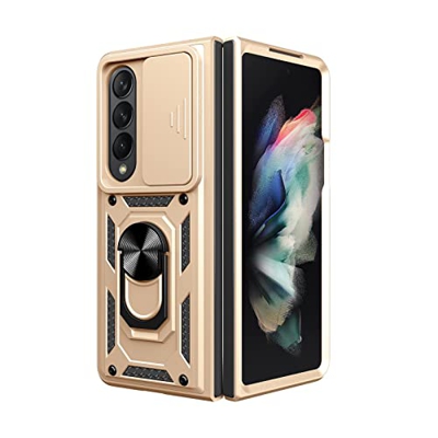 Funda de teléfono para SAMSUNG Galaxy_Z_Flip 4, funda protectora resistente para teléfono, funda protectora de TPU y PC, 360 grados a prueba de golpes