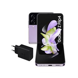 Samsung Galaxy Z Flip4 5G Smartphone Android, Teléfono Móvil Plegable de 256 GB, Bora Púrpura [Versión española] + Cargador ultrarrápido de 45W en oferta