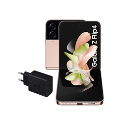 Samsung Galaxy Z Flip4 5G Smartphone Android, Teléfono Móvil Plegable de 256 GB, Dorado [Versión española] + Cargador ultrarrápido de 45W en oferta