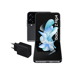 Samsung Galaxy Z Flip4 5G Smartphone Android, Teléfono Móvil Plegable de 256 GB, Gris [Versión española] + Cargador ultrarrápido de 45W características
