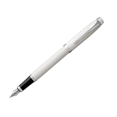 YQBUER Blanco Puro Blanco Clip Adulto práctica caligrafía Pluma graduación Dama Exquisito Uso Personal Regalo Regalo de Empresa (Size : F Tip)