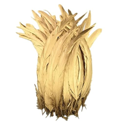plumas olores, artesanías de plumas, 50 piezas/plumas de gallo de colores de lote for artesanías de 25-45 cm/10-18 pulgadas de polla negra plumas de p precio