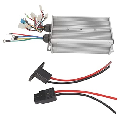 Motor de Velocidad sin Escobillas, Controlador de Motor sin Escobillas, 48V a 60V, 1500W, Aleación de Aluminio para Bicicleta Eléctrica, Scooter, Piez