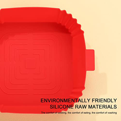 Revestimiento de silicona para freidora de aire | Food Safe Air freidoras Accesorios para hornos - Accesorios para rejillas de freidora de aire para e en oferta