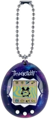 TAMAGOTCHI Original Bandai Galaxy Shell con Cadena – The Original Virtual Reality Pet 42933NBNP, Multicolor