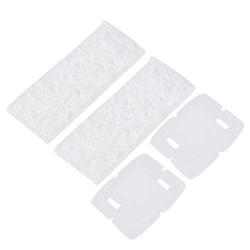 Qinlorgo Robot Cleaner Mopping Pads, Almohadilla Lavable Fácil de Limpiar, Apto para Jet 240 241 para el Hogar características