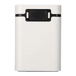 Caja de Banco de Energía, Banco de Energía Portátil de Bricolaje con Luces LED, Caja de Banco de Energía Móvil con Puerto USB Dual para Cámaras de Tel en oferta