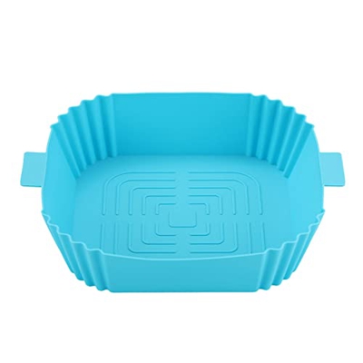 Olla de silicona para freidora de aire - Revestimientos reutilizables para freidoras de aire Reemplazo de revestimientos de papel pergamino - Accesori