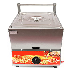 BEIJIAYI Freidora Comercial, Freidora Profesional De Cocina Encimera Acero Inoxidable, Freidora Gas con Función Control Temperatura con Cestas Extraíb en oferta
