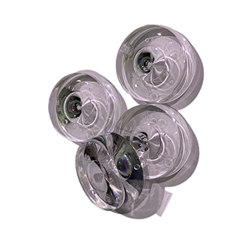 MGRAS 100 PCs/Lote SMD LED Lente óptica 2835/3535 Lente de reflexión difusa televisión Barra de retroiluminación y lámpara for LG Innotek Luz en oferta