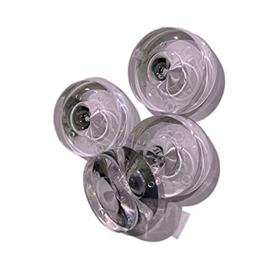 MGRAS 100 PCs/Lote SMD LED Lente óptica 2835/3535 Lente de reflexión difusa televisión Barra de retroiluminación y lámpara for LG Innotek Luz