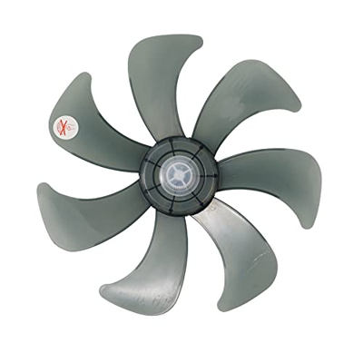 iiniim Aspas de Ventilador de 5/3 Hojas Plásticas Palas de Ventilador Plástico Accesorios de Ventilador de Pie Mesa Color Blanco/Transparentes/Azul/Ne
