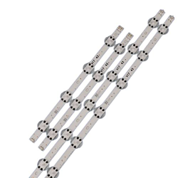 MGRAS LED Iluminar Desde el Fondo LC430DQE (FLM1) Compatible for CANTADO Compatible for Wei 55v0 E74739 94V-0 4 3 Pulgadas V17 Art3 2867 TV 43lJ614V 4 en oferta