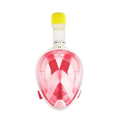 Gafas de Buceo Máscara de buceo for adultos completamente seca Snorkel Máscara de esnórquel de vista grande antiniebla física a prueba de fugas con si