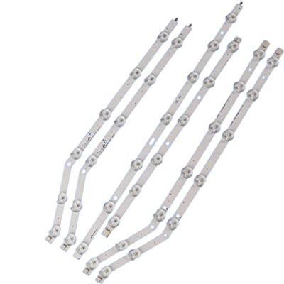 MGRAS LED Tira de retroiluminación 13 Luces 3V 40 Pulgadas TV D3GE-400SMB-R3 D3GE-400SMA-R2 LM41-00001V UE40H6203AW UE40H6203AK Apto for Samsung Luz