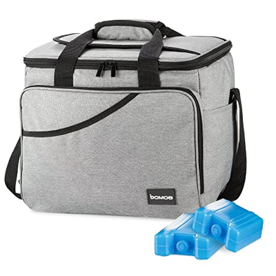 bomoe IceBreezer KT39 Nevera portátil 25 litros - Bolsa térmica Comida y Bebida Función de refrigeración 16 Horas- Nevera Coche - Bolsa Porta Alimento