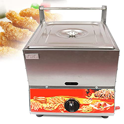 BEIJIAYI Freidora Gas Encimera con Cesta Y Tapa, Freidora Profunda Acero Inoxidable, para Restaurantes Papas Fritas, Supermercados, Puestos Comida Ráp en oferta