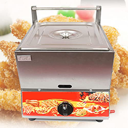 BEIJIAYI Freidora Gas Profesional Lpg, Freidora Comercial con Cesta Y Perilla Temperatura, Máquina Freidora Acero Inoxidable, para Restaurante Cocina  precio