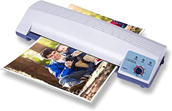 Corsehild Máquina laminadora, máquina laminadora térmica A4 Laminadora Personal, máquina laminadora en Caliente y en frío for Oficina en casa y Escuel en oferta