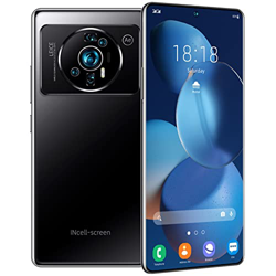 JZFGJ Smartphone M12 Ultra Teléfonos móviles 16GB RAM 512GB ROM Teléfono 7300mAh Batería Face ID Smartphones 4G / 5G Dual SIM Android 12 GPS, Face ID  características
