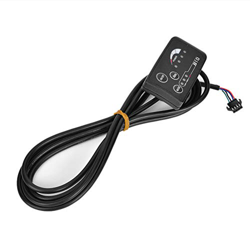 AUNC Medidor de Pantalla de Bicicleta, Pantalla LCD Duradera Panel de Control de Pantalla LCD Fácil de Instalar Ligero para Indicación de Fallas en Bi en oferta