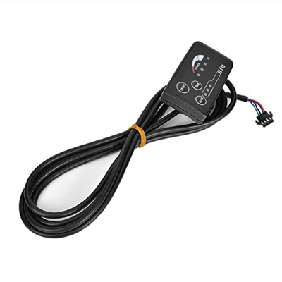 AUNC Medidor de Pantalla de Bicicleta, Pantalla LCD Duradera Panel de Control de Pantalla LCD Fácil de Instalar Ligero para Indicación de Fallas en Bi