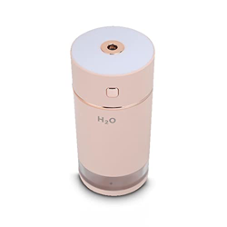 Mini Humidificador, Linda Niebla De Agua de Pulverización USB con Luz Nocturna, Apagado Inteligente Humidificador Portátil de 240 ML De 1,8 W para El  precio