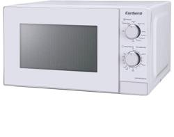 Corberó CMICM5020GW Microondas de Libre Instalación Cap. 20 Litros, Color Blanco, Potencia 700 W, Grill, Descongelar, 9 Niv. Potencia, Control Mecánic en oferta